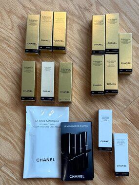 Chanel Travel Size Skincare Assortment | 12 Pieces + 3 Secret Gifts | Sublimage